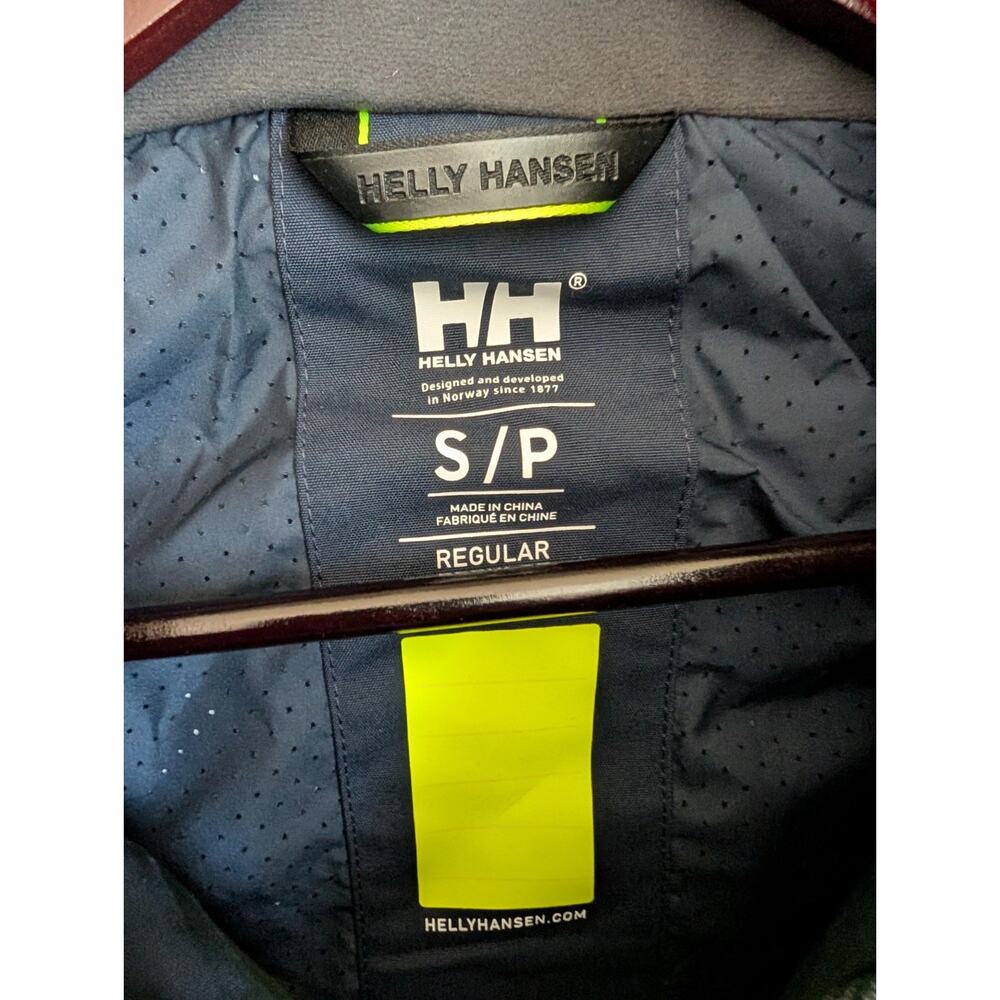 Helly Hansen Pier 3.0 Coastal Sailing Jacket Mens S Navy Blue Regular Zip-Up NWT - Picture 3 of 5